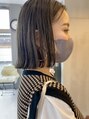 オーブ ヘアー ルアン 松本2号店(AUBE HAIR luanne) パツっとボブ