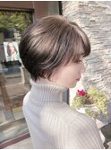 20代30代40代◎小顔骨格矯正ショート【麻生/札幌ショート/白髪】