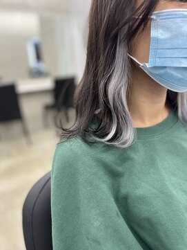 ガルフ 門前仲町(GULF) ふんわりカール/小顔ミディ[インナーカラー/学割U24/門前仲町]