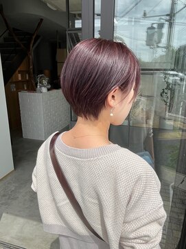 アメ(ame) ピンクモーブ×ショート