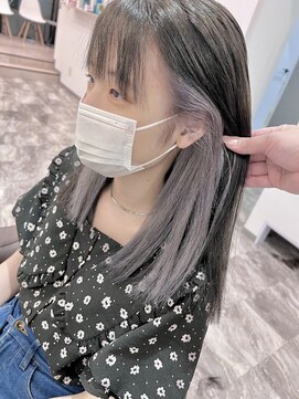 リシェイル(RICHAIR) インナーカラー☆シルバー