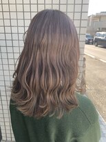 ヴィフ 大船(VIF)&nbsp;ウルフ/マチルダボブ/ピンクベージュ/インナーグレージュ/