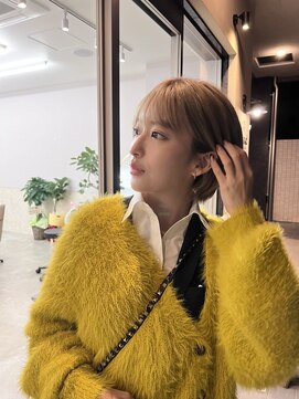 サンド 鹿児島中央(sand) @sei___sandインナーカラー/ショート/鹿児島中央駅