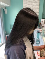 リーホリエ(Lee Horie)&nbsp;【mio】ブルーブラック×髪質改善カラー