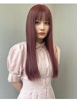 リッカ(LICCA)&nbsp;【MISAKI】ブリーチなしのピンクベージュ