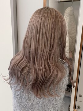 ローレンアオ(LOREN AO) 【LOREN AO】ミルクティーベージュ/グレージュカラー/ブリーチ