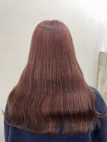 ラビス クローバー(Lovis clover)&nbsp;切りっぱなしボブ/エアリーロング/ピンクブラウン/美髪のススメ