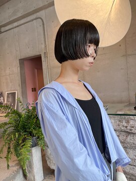 ペト(peto) TAKE_前上がりミニボブ