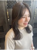 20代30代40代大人かわいいゆるふわスタイル◎オリーブベージュ