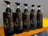 カット + 頭皮ガチガチのあなたに！血行促進スパ + お持ち帰りシャンプー50ml