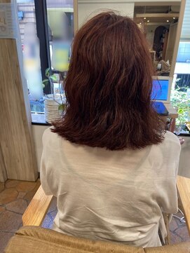 アンジュ ラヴィ(Ange Lavie) パーマ風BobAn027