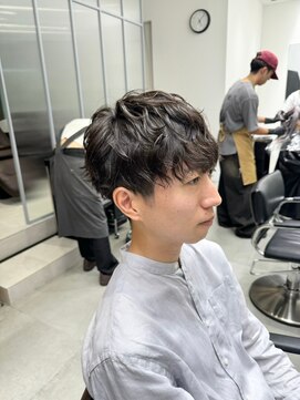 ガリカ 大名(Gallica) <オバマ>清潔感◎簡単スタイリングナチュラル質感のメンズパーマ