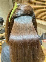 キャンバス 川崎(canvas.)&nbsp;縮毛矯正 ロング 中性還元剤 2枚目ビフォー /川崎/美髪【窪田】