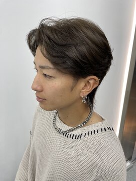 デュー 栄(DEW) 【DEW】カルマパーマ/センターパート/フェザーカール