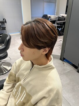 ハイプ 名古屋栄(HYPE) センターパート×ニュアンスパーマ（名古屋/栄/メンズ）