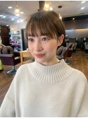 【畑中正敏】20代30代40代◎小顔丸みくびれショート、ボブ