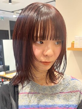スミス 秋葉原(Smith) ミディアムレイヤー／ワイドバング／暖色カラー
