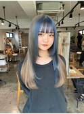 フェイスフレーミング/デザインカラー名古屋/ハイトーンカラー