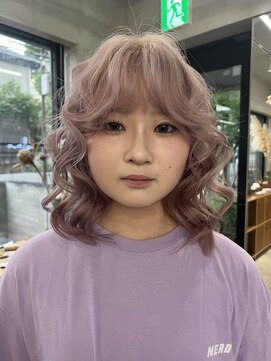 ナル(nalu.) ピンクカラー/ハイトーンピンク/ブリーチカラー