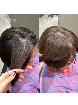 ミルシェ(MILSHE) ショートカット/大人可愛い/似合わせ小顔/白髪ぼかし/脱白髪染め