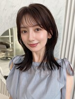 アフロート エル 大阪(AFLOAT L)&nbsp;後れ毛が可愛い/顔周り/レイヤー/ハイレイヤー/ロング