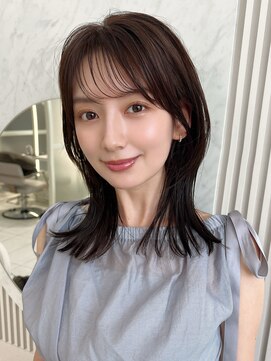 アフロート エル 大阪(AFLOAT L) 後れ毛が可愛い/顔周り/レイヤー/ハイレイヤー/ロング