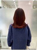 大人ミディアム／暖色系/暖色/髪質改善20代30台40代50代顔まわり