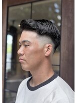 バーバーショップテト(barber shop tete)&nbsp;7：3ミドルフェード