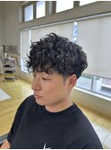 スパイラルパーマ