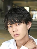 フィフス トウキョウ (fifth TOKYO) 渋谷シャドウパーマメンズカットマッシュウルフルーズパーマ20代