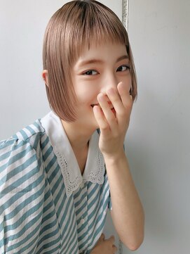 アールサロン アネックス 名駅(Rr SALON ANNEX) 艶ミルクティーミニボブ★