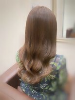 ソラ タニマチ(sora tanimachi) 艶ミントベージュ×ロングレイヤー