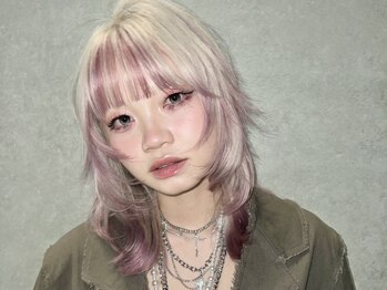 ラック 表参道(LUCK)の写真/《初ブリーチもダメージを最小限に》お客様に合わせて薬剤を選定し理想の艶×ハイトーンを叶えます＊