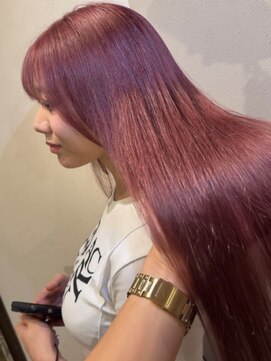 ハイトーンカラー【ピンクベージュ】