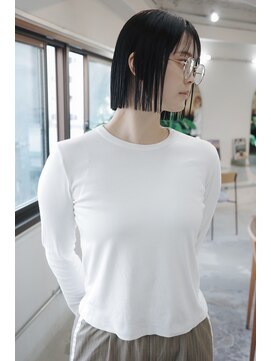 フェイヴィーズ(FavyS) バッサリあごラインメガネボブ