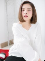 アートサロン センター北(art salon)&nbsp;センター北/髪質改善/シルキーベージュ×小顔ワンレンボブl