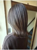 白髪ぼかしハイライト