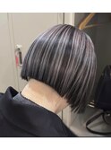 アンブレラカラー×シルバー