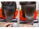 アンネル(An nelle)の写真/【栄★スグ】ヒアルロン酸配合の薬剤で自然なうる艶ストレートヘアに♪まっすぐ過ぎない自然な仕上がりに！