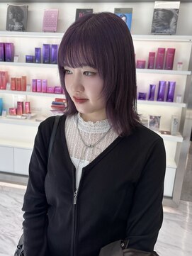 パーヴミックス(Parve Mix) 1bleachでlavender