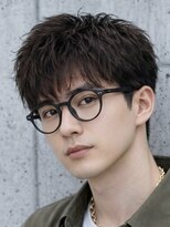 メンズフィール 心斎橋(MEN'S FEEL) MEN'S HAIR/ルーズショート/波巻きツイストスパイラル/心斎橋