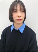 大人のコンパクトミニボブ