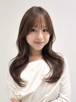 オーロ 塚口店(ORO)&nbsp;韓国風くびれレイヤー×ミルクブラウン