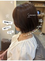 ボーイミーツガール(boy meets girl) 韓国風ボブ×顔周りカット