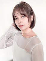 ファナ(fha-na)&nbsp;☆切りっぱなしボブ　韓国風ミディアムレイヤー☆イメチェン