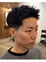 バーバートモシビ(BAR BER TOMOSHIBI)&nbsp;ツーブロック　ショート