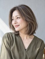 トリニティ(trinity)&nbsp;ハイライト　ボブ　シースルーバング【豊見城】