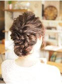 パーティヘアセット×ルーズアップ