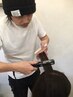 【風になびくサラ艶髪】カット+縮毛矯正+iogusトリートメント￥20350→16320