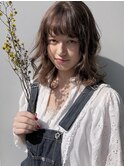 うぶ毛たっぷりニュアンスミディ♪